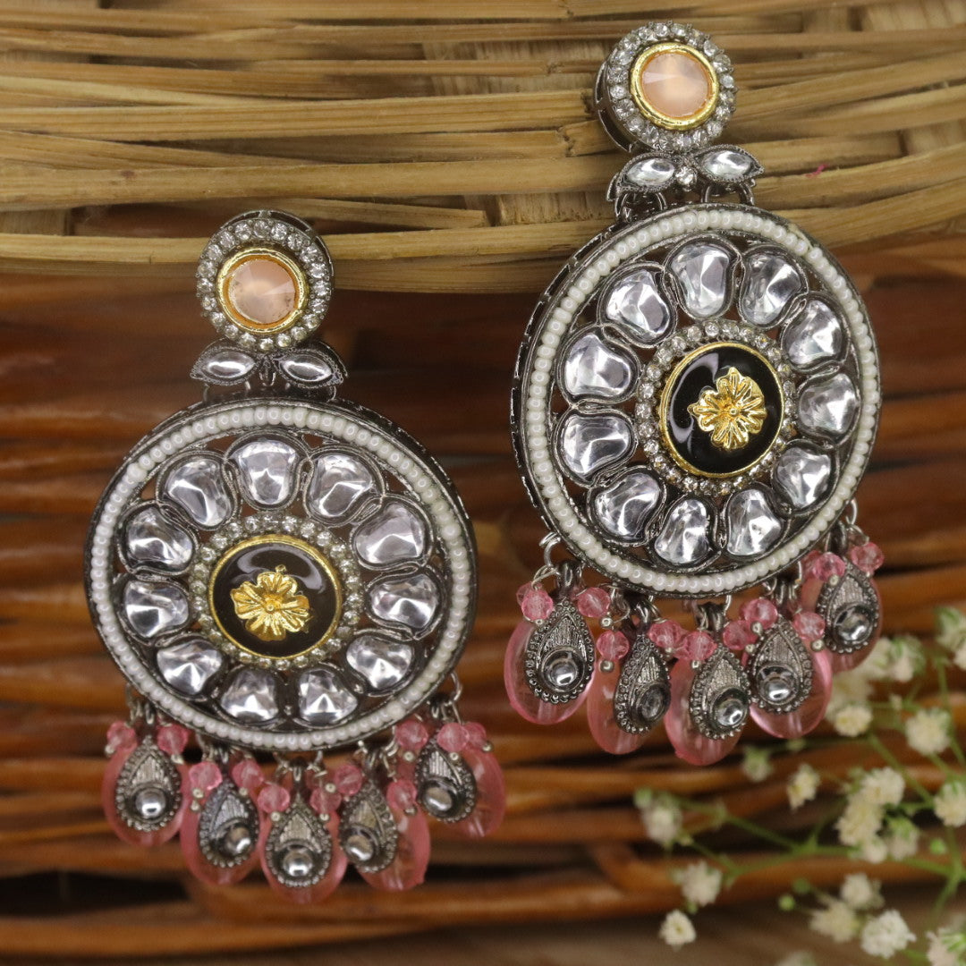 Vima Brass Chandbali