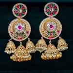 Load image into Gallery viewer, Laina Ghungroo Kashmiri Jhumka
