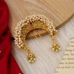 Load image into Gallery viewer, Maharashtrian Moti Hair  brooch