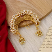 Maharashtrian Moti Hair  brooch