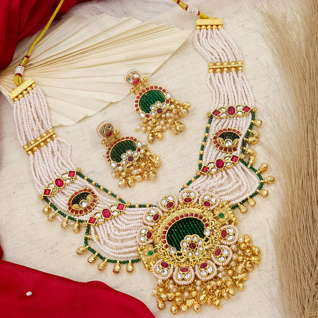 Ritika Rajwadi Choker Set