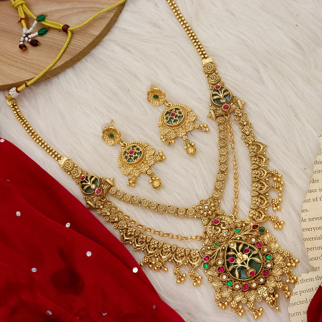 Joni layered Heritage  Necklace