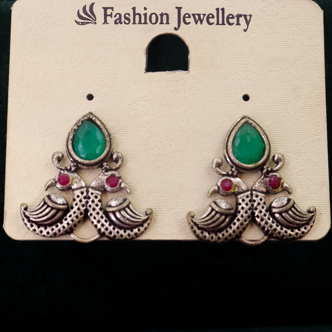 Peacock Studs