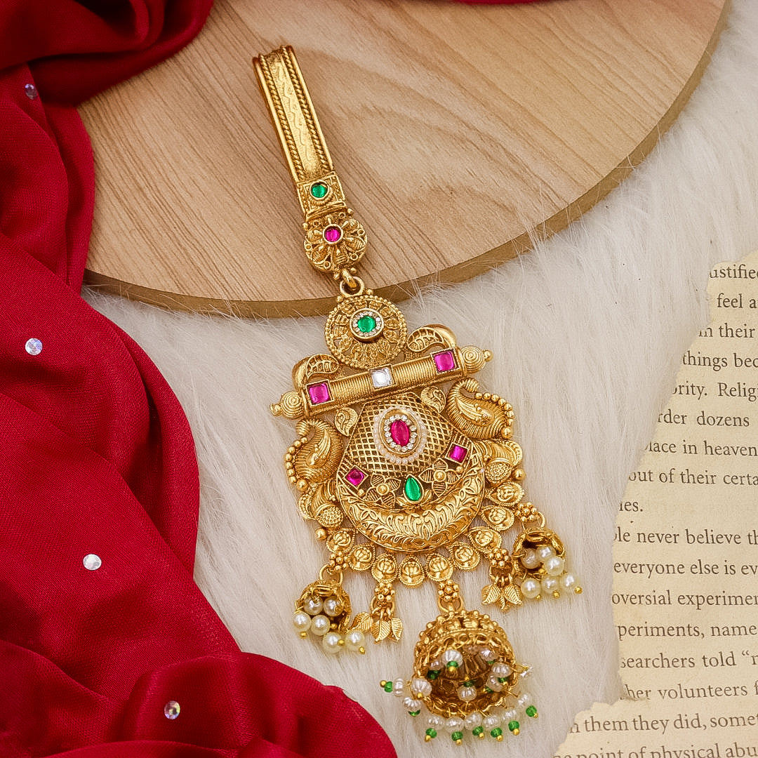 Huma Heritage Challa With Jhumki Latakan -Multi