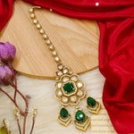 Load image into Gallery viewer, Moissanite Mangtika Emerald