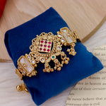 Load image into Gallery viewer, Kamna Heritage Bracelet With Ghungroo Latakan