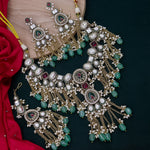 Load image into Gallery viewer, Pooja Polki Necklace
