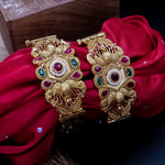 Load image into Gallery viewer, Churina Copper Kada With Ghungro  Latakan
