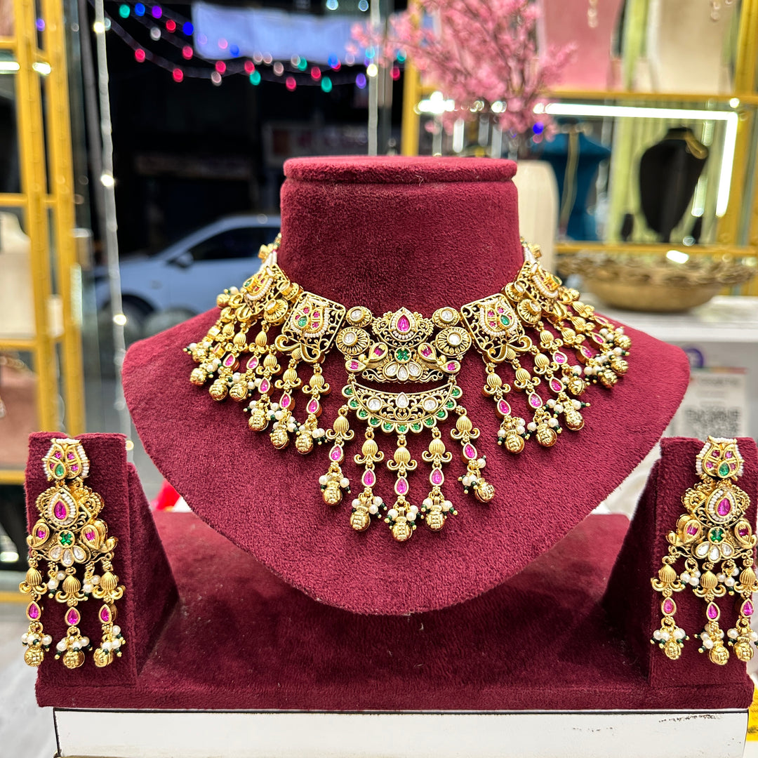 Sashi Rajwadi Semi Bridal Choker