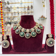 Tyani Kundan Polki Choker Set