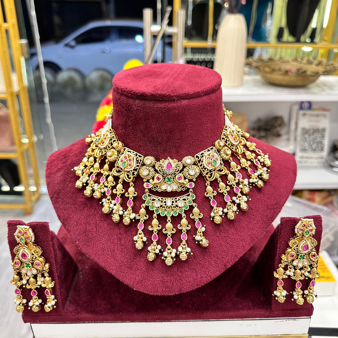 Sashi Rajwadi Semi Bridal Choker