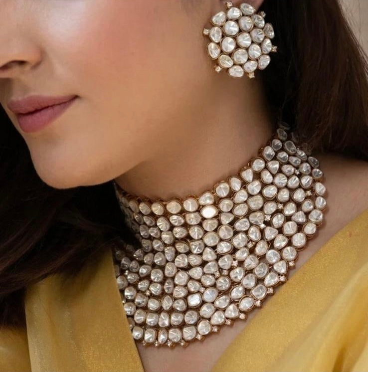Ankita Moissianite Choker Set