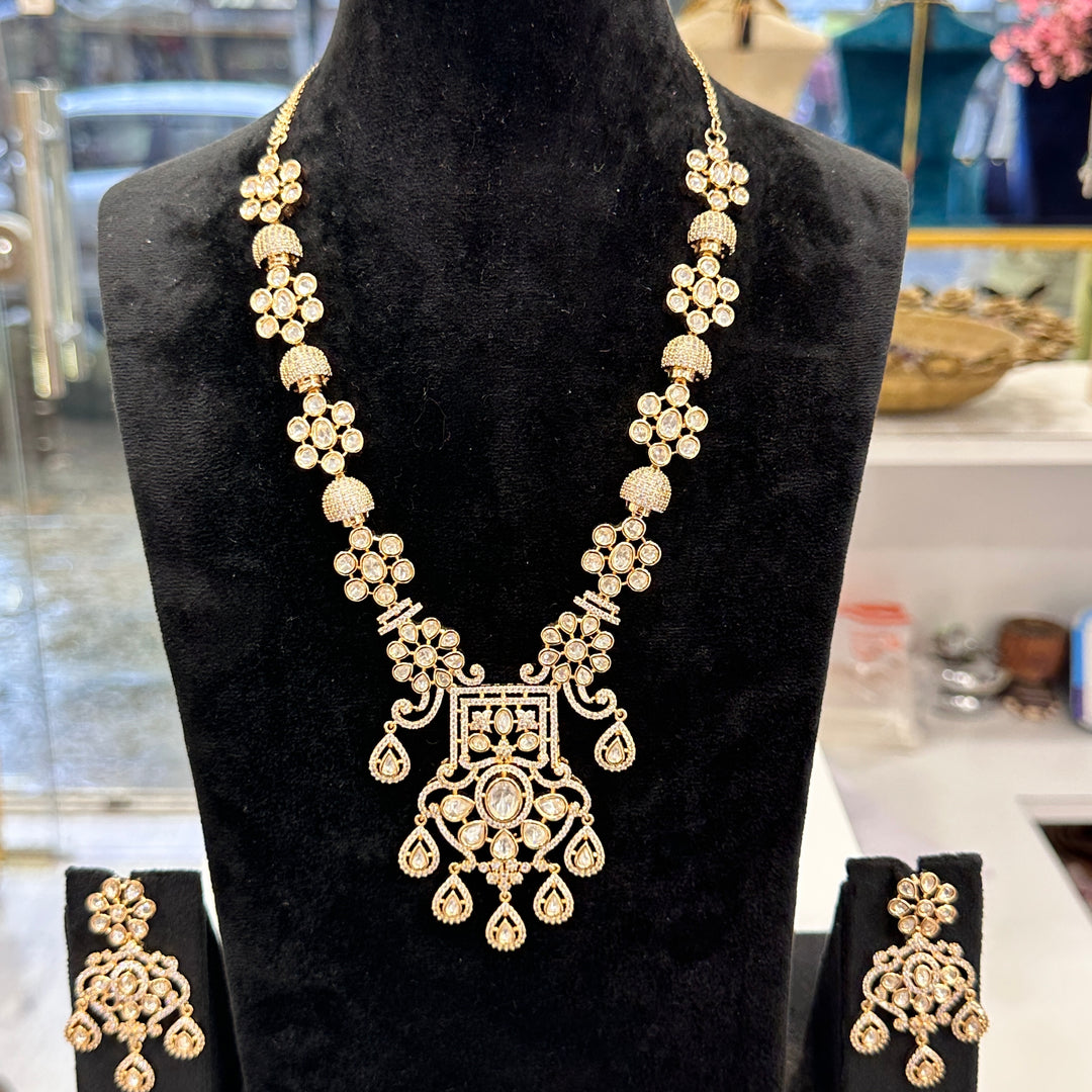 Carat Gold Polish Moissianite Necklace