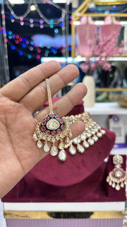 Anita Semi Bridal Moissianite Choker Set