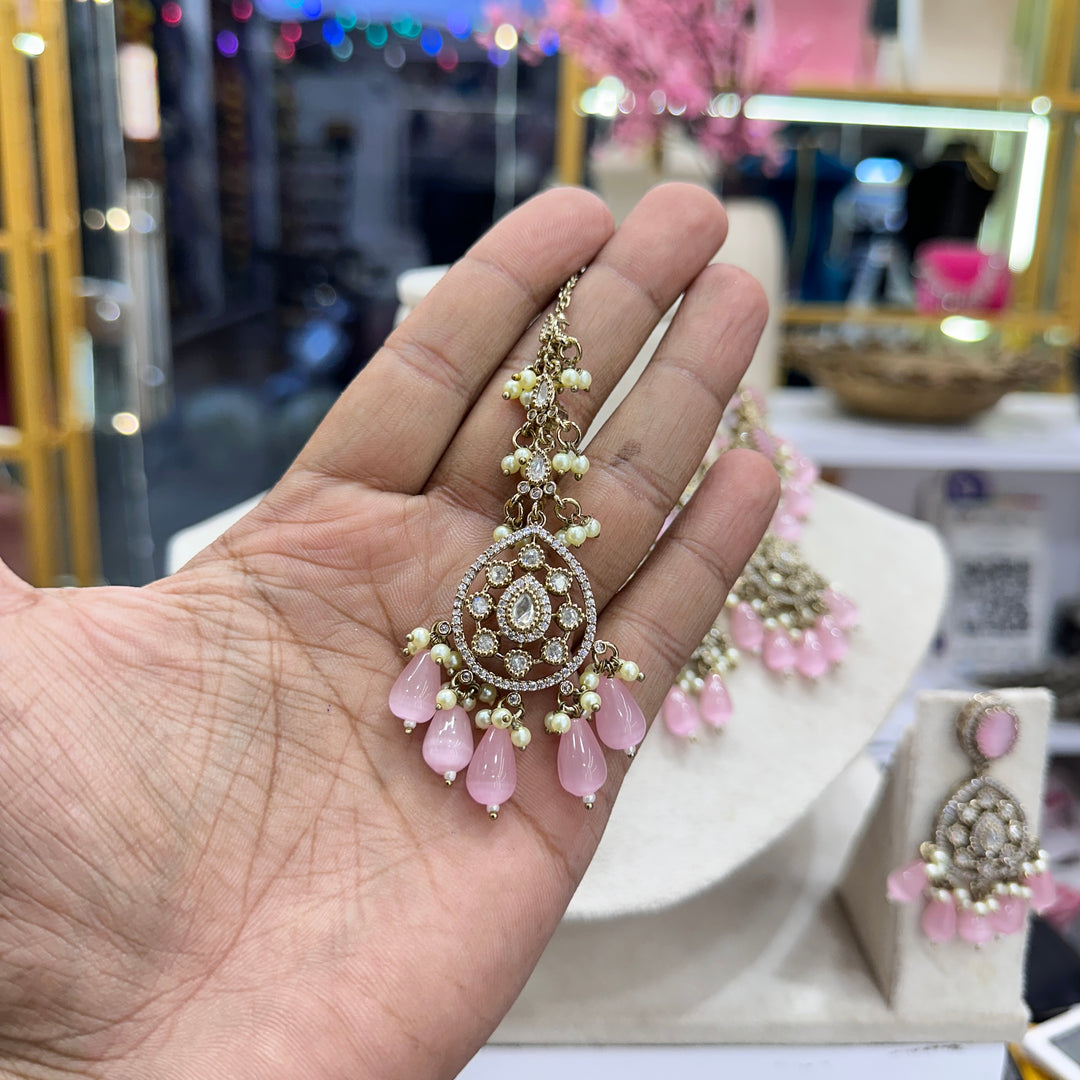 Nipa Moissianite Choker Set