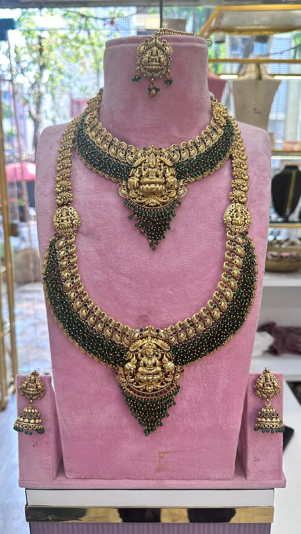 Complete South Indian Temple Bridal Set
