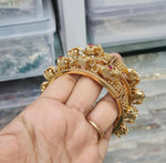 Load image into Gallery viewer, Elephant Gold Finish Copper Kada
