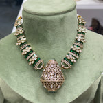 Load image into Gallery viewer, Designer Moissianite Necklace With Earrings

