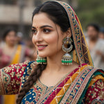 Load image into Gallery viewer, Laina  Premium Brass Jhumka
