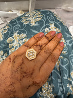 Load image into Gallery viewer, Shivay Moissianite Adjustable Ring
