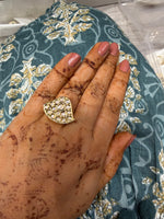 Load image into Gallery viewer, Moissianite Adjustable Ring
