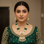 Load image into Gallery viewer, Saraswati Long Moissante Necklacs