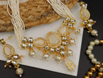 Load image into Gallery viewer, Yukta Kundan Choker With Monalisa Stones
