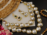 Load image into Gallery viewer, Mukta Double Line Kundan Choker Set
