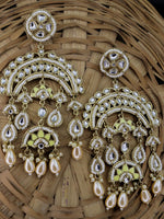 Load image into Gallery viewer, Ganga Ethnic Chandbali
