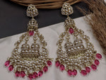 Load image into Gallery viewer, Jhoomar Long Kundan Chandbali

