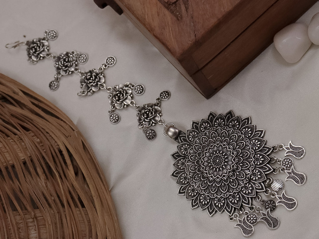Arzoo Silver Maangteeka