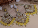 Load image into Gallery viewer, Bahara AD Chandbali With Mangtika
