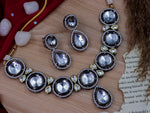Load image into Gallery viewer, Niharika Polki Look Alike Choker

