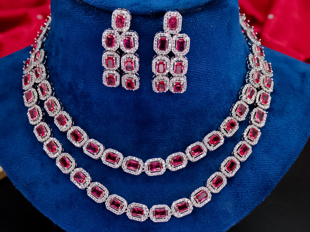 2 Layer Jaini AD Choker Set