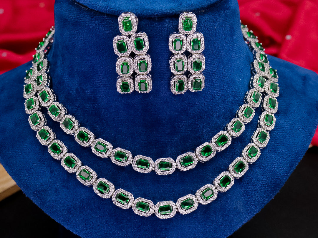 2 Layer Jaini AD Choker Set