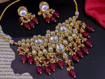 Load image into Gallery viewer, Naaz Premium Kundan Choker With Latkan Drops
