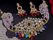 Meksha Premium Kundan Choker