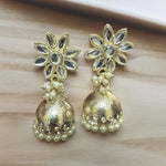 Load image into Gallery viewer, Emi Small Kundan Jhumki
