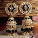 Load image into Gallery viewer, Aaisha Kundan Jhumkas
