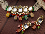 Load image into Gallery viewer, Gulmohar Choker Set - MultiColour
