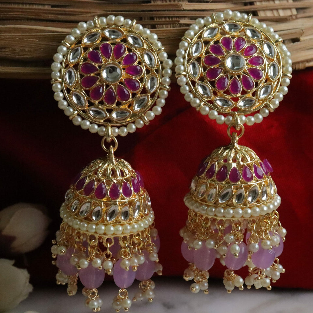 Aaisha Kundan Jhumkas