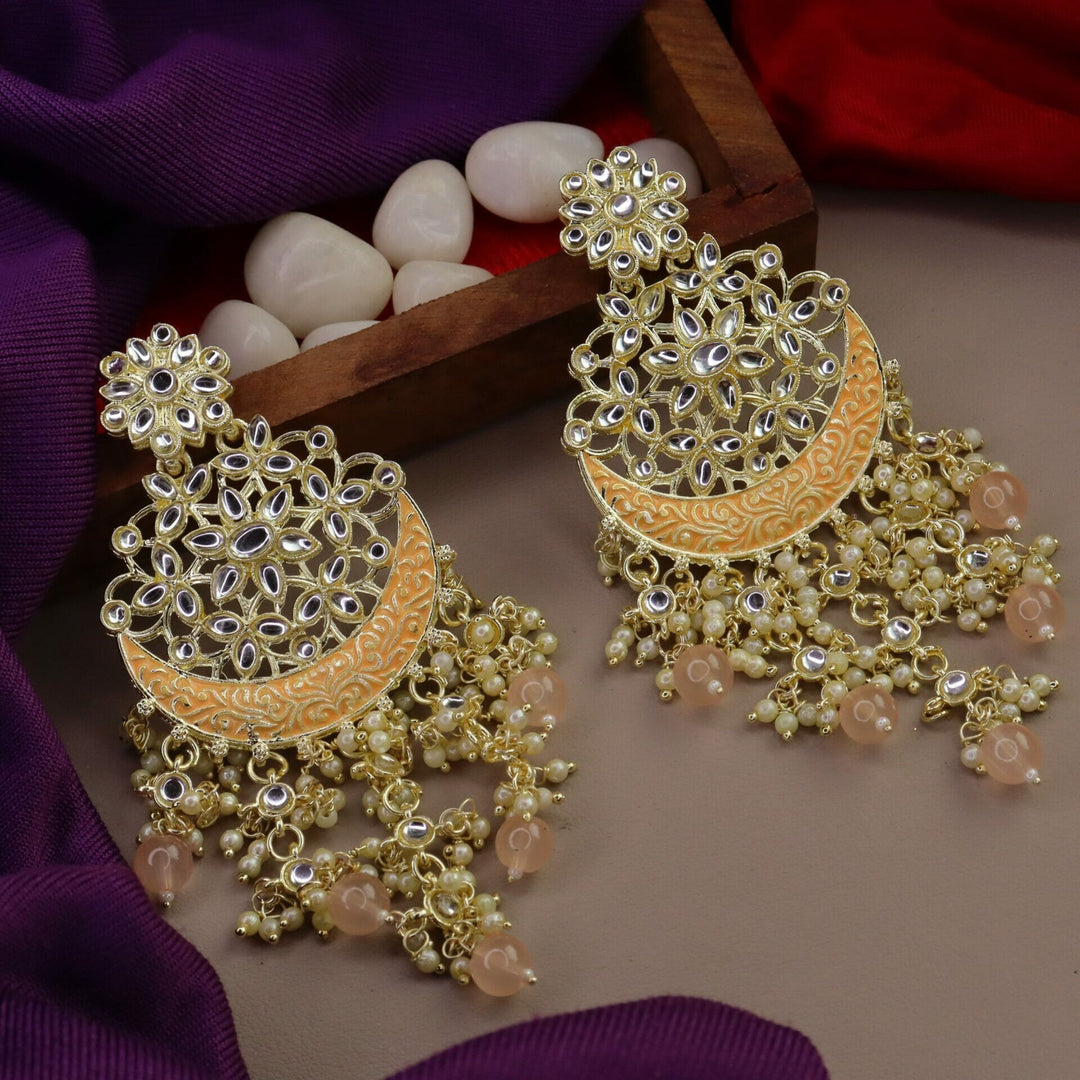 Naziya Meenakari Chandbali