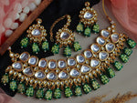 Load image into Gallery viewer, Alsafa Heavy Kundan Choker Set

