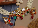 Load image into Gallery viewer, Sakshi Kundan Choker Set
