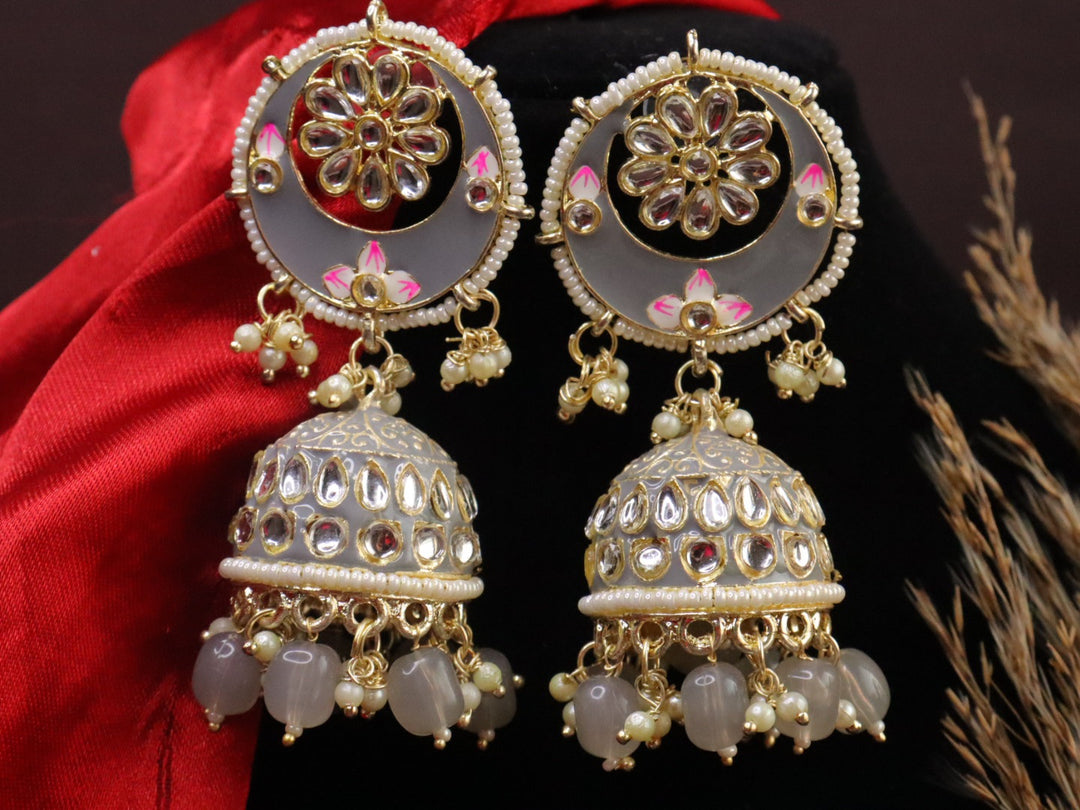 Heer Meenakari Jhumka