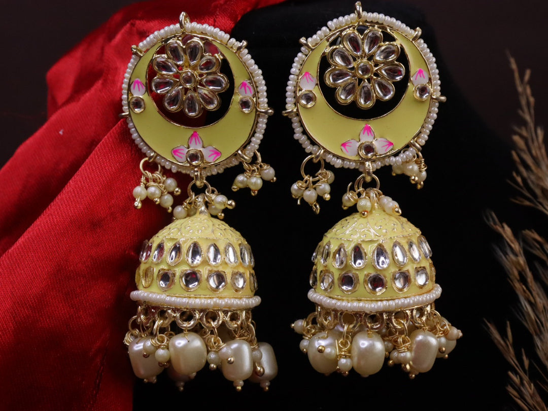Heer Meenakari Jhumka