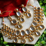 Load image into Gallery viewer, Varsha Choker Set With Teeka

