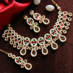 Load image into Gallery viewer, Varsha Choker Set With Teeka
